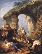 Francois Boucher The Rural Life oil painting on canvas